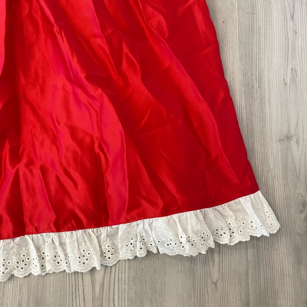 Little Red Riding Hood Adult Costume (Dress & Apron) - Picture 3 of 9